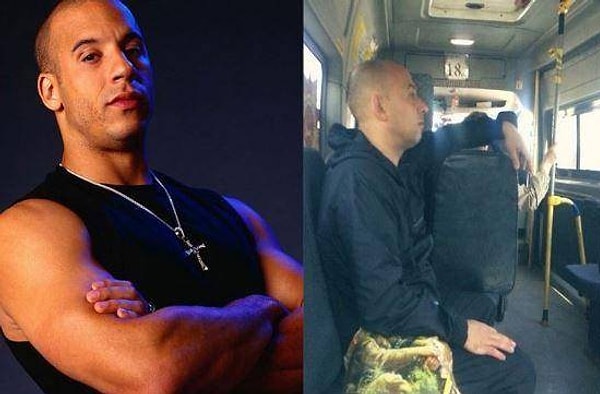 11. Русский Вин Дизель не разъезжает на крутых тачках, а передвигается на автобусах