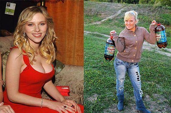 18. Скарлетт Йоханссон и ее любящая повеселиться сестренка