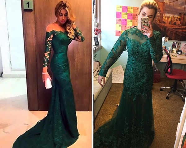 10. "Ребятки, не заказывайте платье на важное мероприятие из Китая"