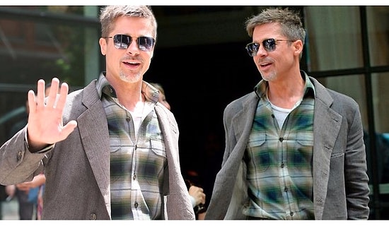 Brad Pitt'in 'Brad Emmi'ye Dönüşmesi
