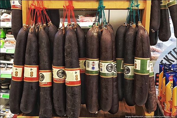 10. Колбаса из лося, оленья или конская