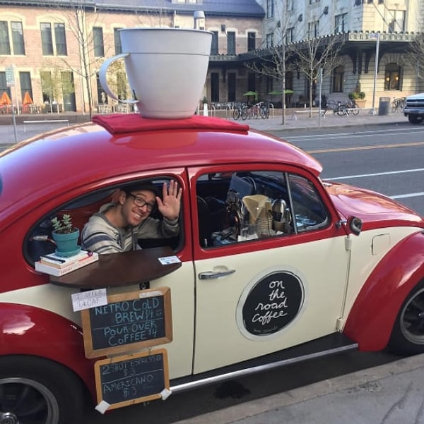 7. Выпили бы чашечку утреннего американо в этой мобильной кофейне?