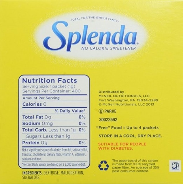 3. Splenda