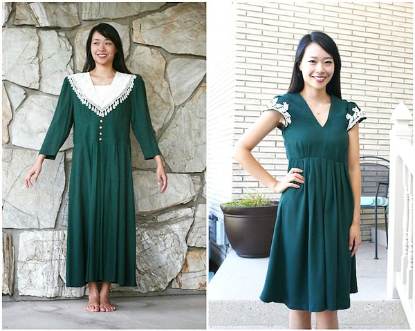 10. Всего 2 часа и 9 долларов, и старое платье выглядит как новое.