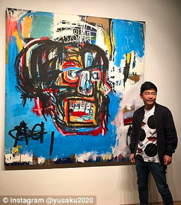 Yusaku Maezawa eseri ilerleyen günlerde Japonya'nın Chiba şehrinde bulunan müzesinde sergileyeceğini açıkladı.