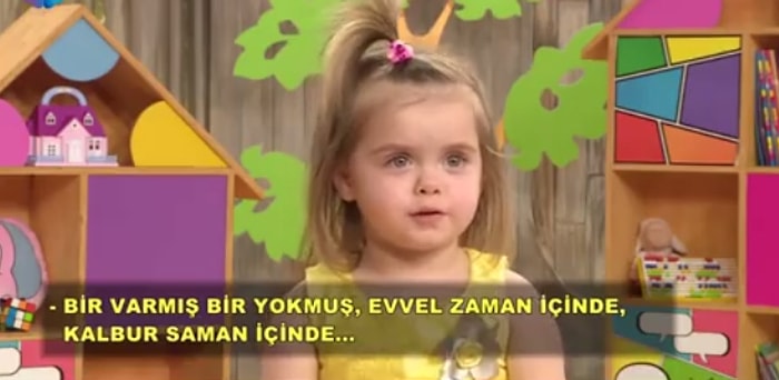 Masalı Kendince Modifiye Ederek Dünyanın En Minnoş Hikayesi Haline Getiren Minik