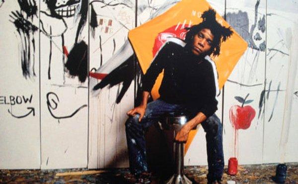 Genç, zeki, başarılı ancak sorunlu sanatçı profiline tamamen uyan bir isim Jean-Michel Basquiat.