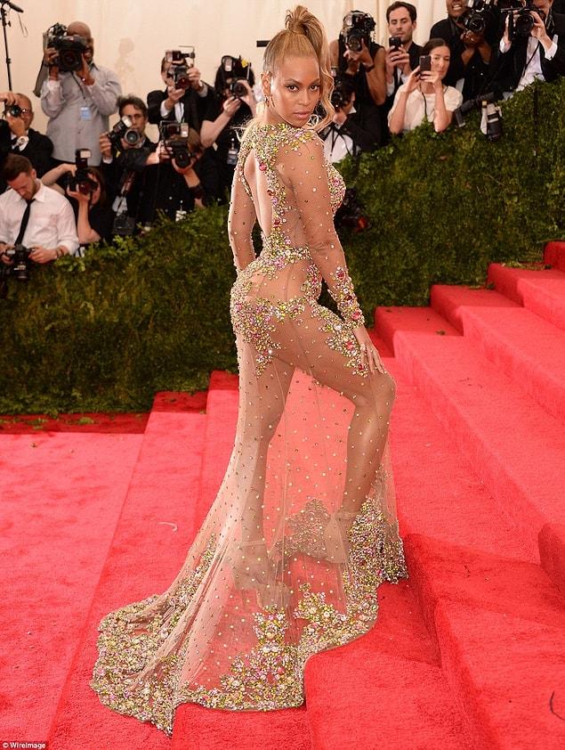 8. And Beyonce's Met Gala Givenchy gown was sheer genius!