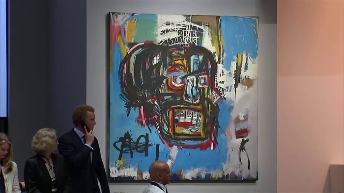 Sanatın Çılgın Çocuğu Michel Basquiat'ın 'İsimsiz' Eseri 110 Milyon Dolara Alıcı Buldu