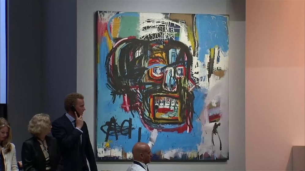Sanatın Çılgın Çocuğu Michel Basquiat'ın 'İsimsiz' Eseri 110 Milyon Dolara Alıcı Buldu