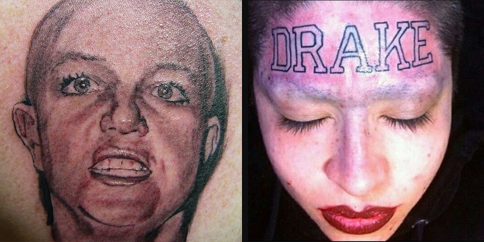 На эту и на ту: 17 ужасных фанатских татуировок, о которых они точно пожалели