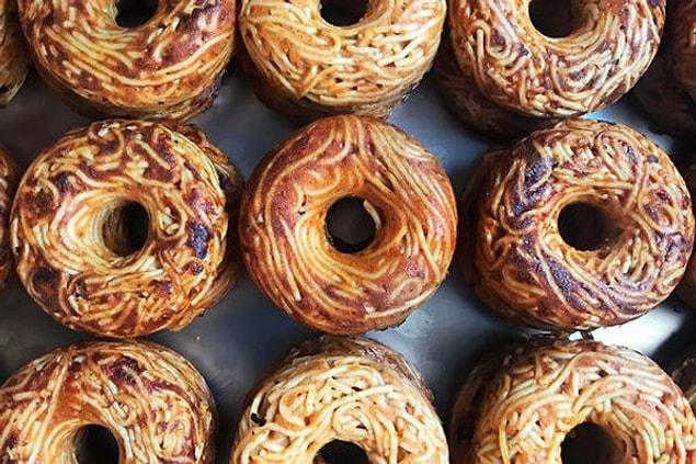 10. The "hipster" pasta donuts: