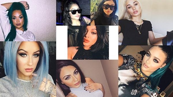Sosyal medyada Kylie Jenner gibi görünmeye çalışan genç kızların sayısı sayılamayacak kadar fazla.