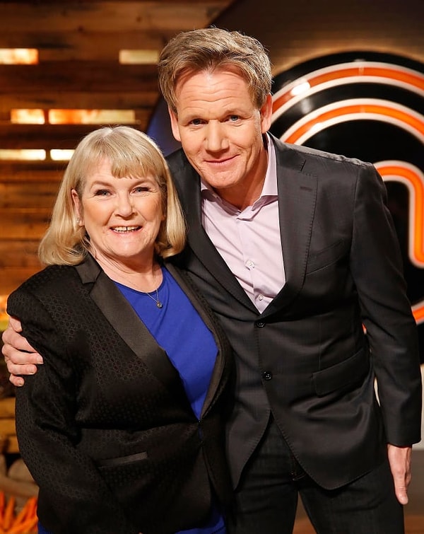 14. Гордон Рамзи и его мама Хелен