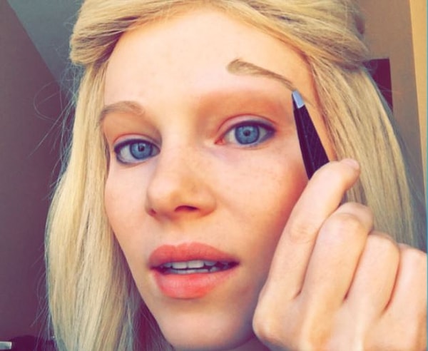 4. Встречайте абсолютно новый подход к идеальным бровям — парик для бровей!