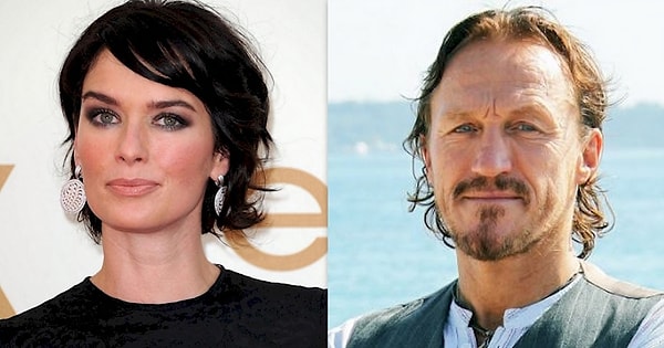 5. Лина Хиди (Серсея) и Джером Флинн (Бронн) не разговаривают друг с другом на съемках.