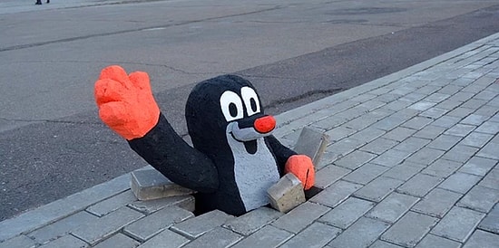 Наглядное пособие, как привлечь внимание к проблеме плохих дорог