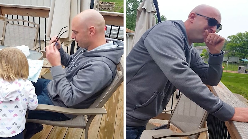 İlk Defa Renkleri Düzgün Görebilen Adamın Duygu Dolu Anları