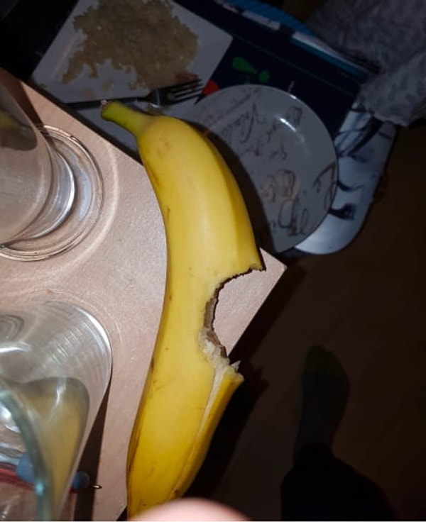 12. Бедный, ни в чем неповинный банан...