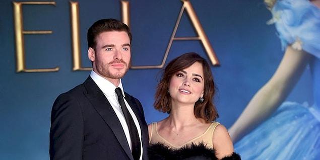 6. Richard Madden is dating Jenna Louise Coleman who played the companion on Doctor Who. They may be the coolest geek couple ever.