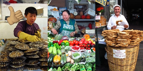 "Живые" портреты продавцов уличной еды из разных уголков планеты