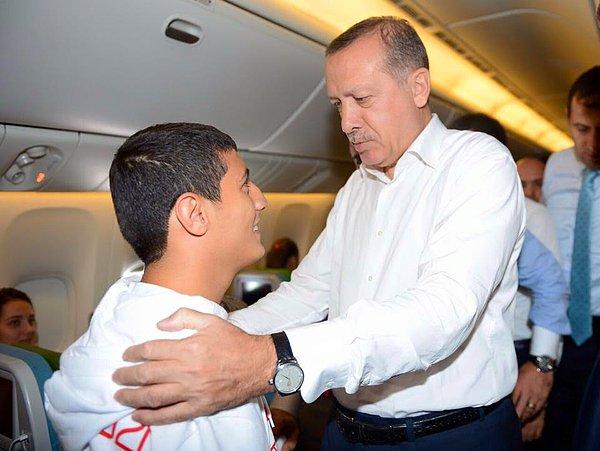 Gençlik ve Spor Bakanlığı ve Cumhurbaşkanı Erdoğan da Beytullah'a destek olmuş.