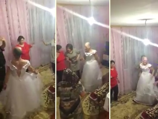 Dedeye Sahip Çıkalım Dedeye: Gelinlik Giyip Kadınlarla Döktüren Adam