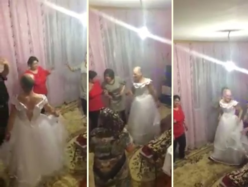 Dedeye Sahip Çıkalım Dedeye: Gelinlik Giyip Kadınlarla Döktüren Adam