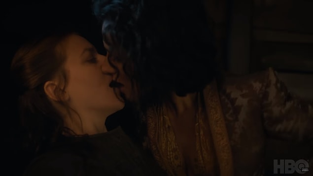 8. Is that Yara Greyjoy and Elaria Sand?