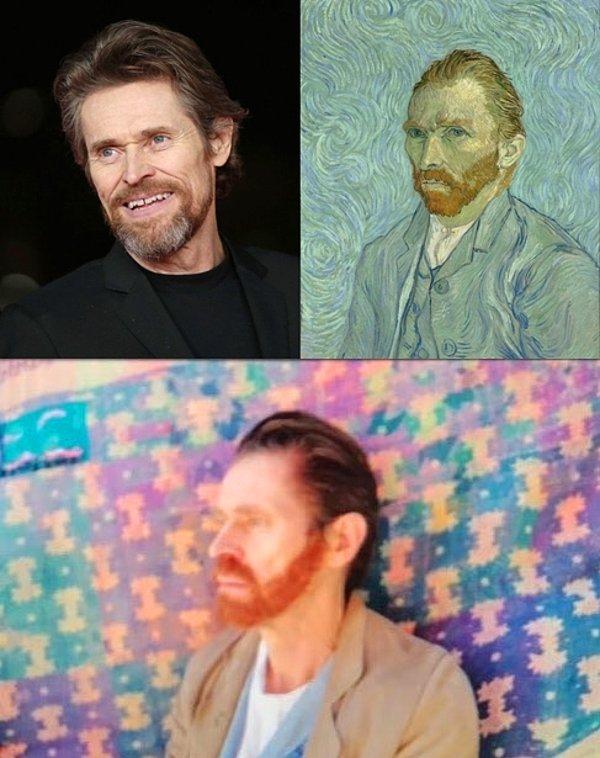 6. Willem Dafoe, ünlü ressam Van Gogh'u canlandıracak.