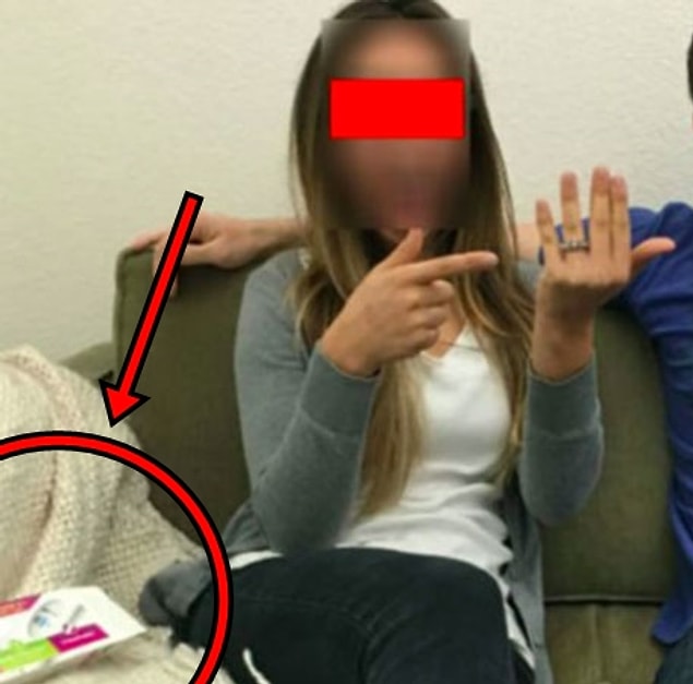 Hemen köşede ne varmış bir bakalım. Zavallı Miranda epey kişisel bir eşyayı fotoğraftan kesmeyi unutmuş galiba.