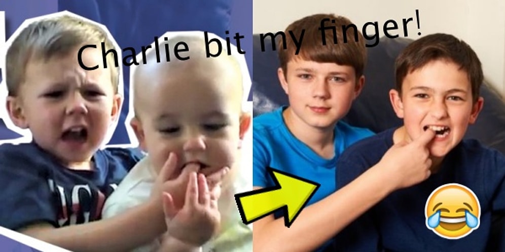 YouTube'un En Genç Fenomenleri Charlie ve Parmağını Isırdığı Abisinin Şimdiki Halleri!