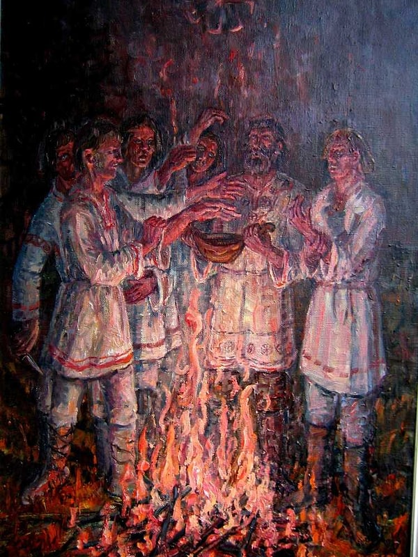 5. Существует распространенное заблуждение, что древние славяне не приносили людей в жертву, однако это не так