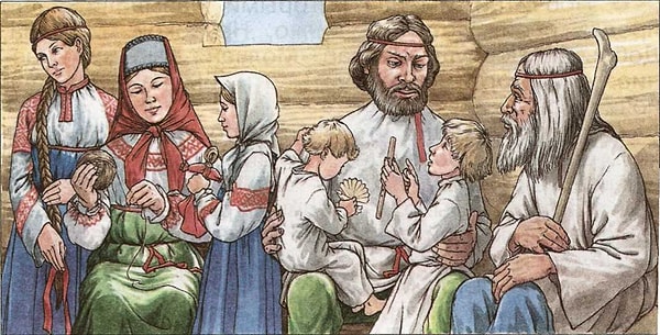 12. Дети, чтобы стать членами племени, проходили особую инициацию