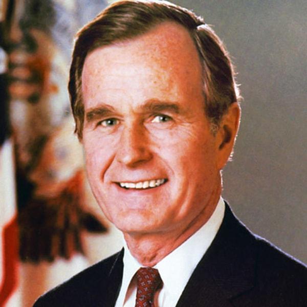 9. ABD Başkanı ise George H. W. Bush...