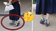 Japonya'da Görenleri Şaşkınlıktan Yamultan Güvercin Ayakkabılı Kadın