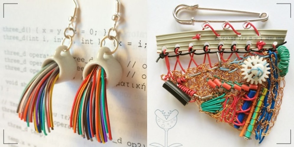 Kullanılmayan Bilgisayar Parçalarını 'İleri' Dönüştüren Tasarımcıdan 22 Sıra Dışı Takı