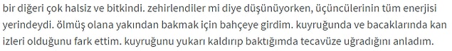 'Bacaklarında kan izlerini olduğunu ve tecavüze uğradığını anladım.'
