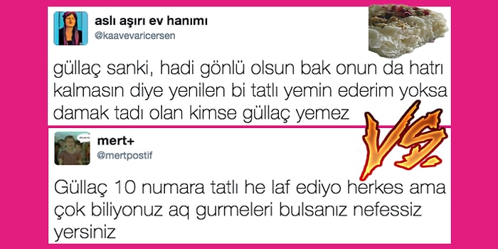 Ramazan Lezzeti Güllaç Hakkındaki Düşünceleri ile Ufak Çaplı Bir Savaş Çıkaran 15 Kişi