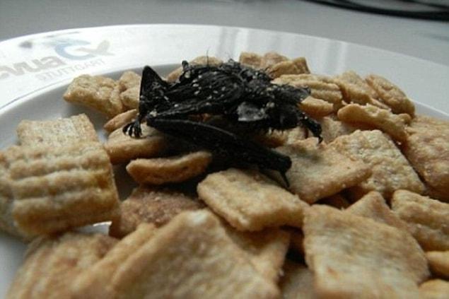 20. It's getting crazier: this is a BAT found in a bag of chips!