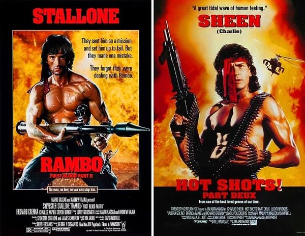 17. Rambo İlk Kan 2 (1985)  / Sıkı Atışlar 2 (1993)