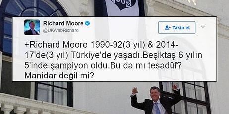 Beşiktaş'ın Şampiyonluklarıyla İngiliz Büyükelçi Richard Moore Arasındaki Tesadüfi Bağlantı
