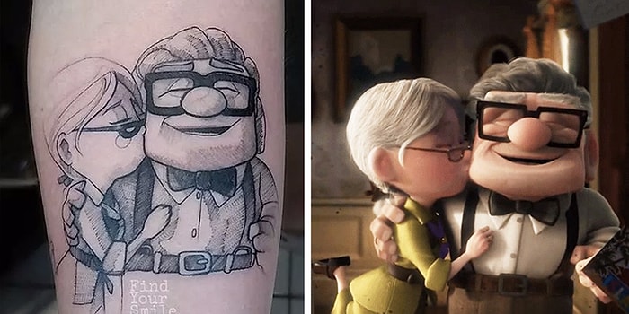 33 волшебных татуировки, вдохновленные фильмами и мультиками