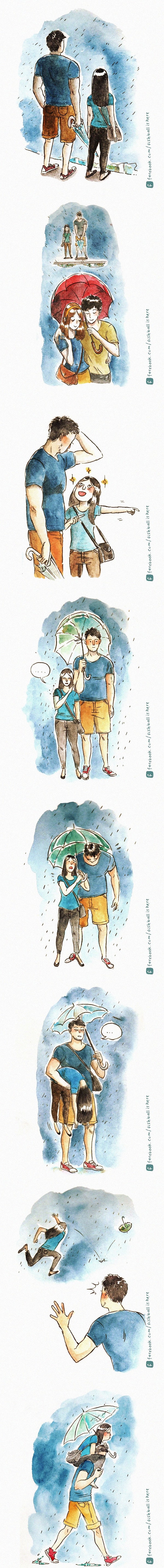 6. Типичный дождливый день