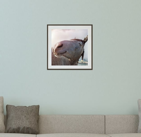 4. Что скажете по поводу этой картины? Повешена ровно?