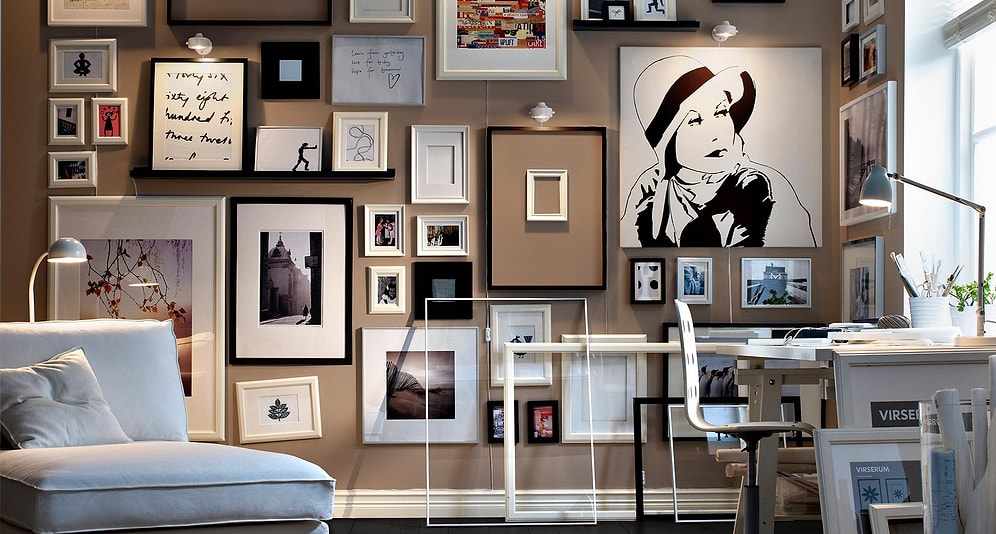 Тест: Определите, ровно ли висит картина