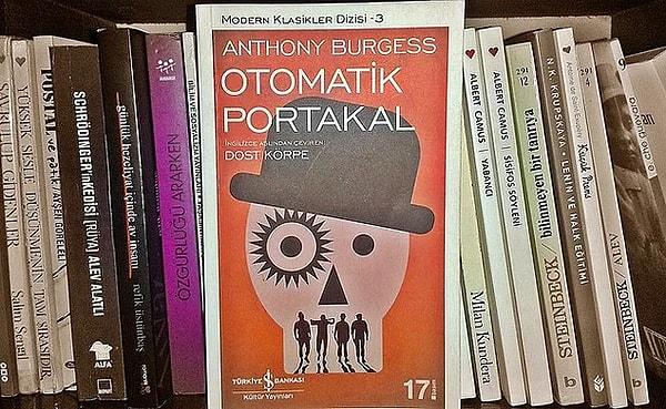 10. "Otomatik Portakal", Anthony Burgess, 176 Sayfa