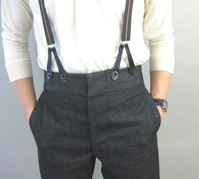 14. Damn the high waist fashion for men whenever you see it.