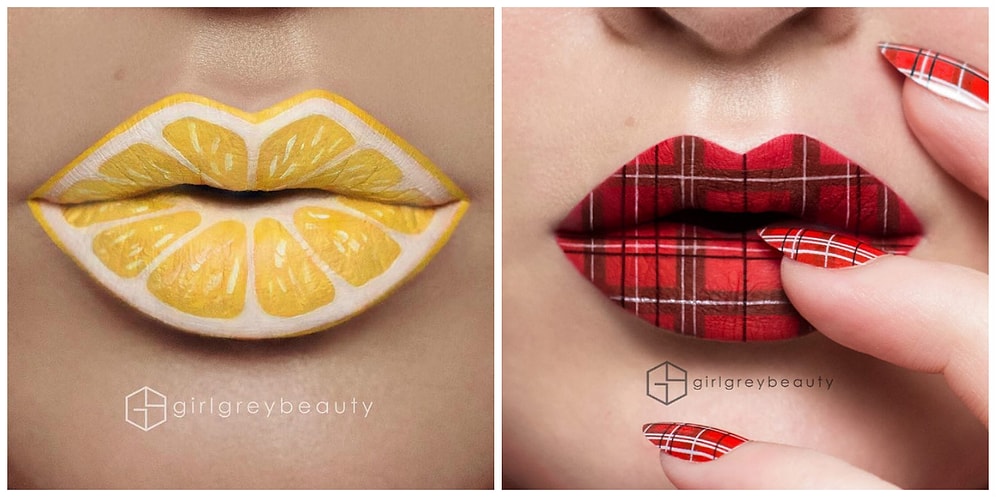 Искусство на губах от Андреа Рид: такого макияжа губ вы еще не видели!