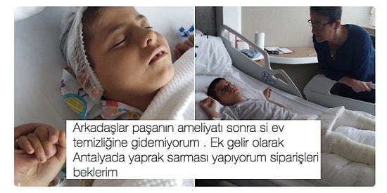 Güzeller Güzeli Hasta Oğlunun Bakımı İçin Yaprak Sarması Satan Anne: Semra Sönmez